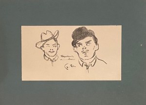 Stanisław Szreniawa-Rzecki (1888 Warszawa - 1972 Warszawa), Franciszek Frączkowski, z Teki Melpomeny, 1904