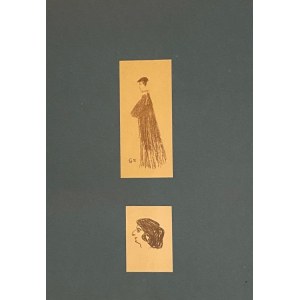 Stanislaw (Rzecznik) Rzecki-Szreniawa (1888-1972), Helena Gorska, from the portfolio of Melpomena,1904