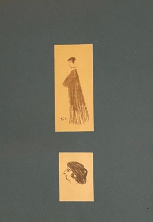 Stanisław (Rzecznik) Rzecki-Szreniawa (1888-1972), Helena Górska, z teki Melpomeny,1904