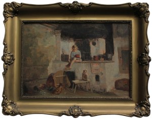 František Mrázek, Na zapiecku