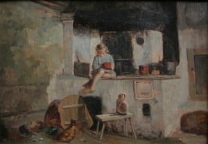 František Mrázek, Na zapiecku