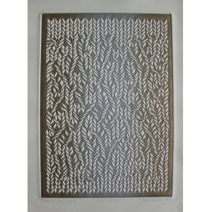 Jolanta Rudzka-Habisiak, Dawn 1, auri / argenti, 2024
