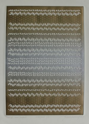 Jolanta Rudzka-Habisiak, Pass 1, auri / argenti, 2024