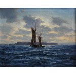 Waldemar Schlichting, Kuter na morzu