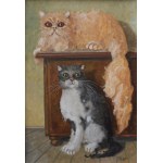 Stanislaw Jerzy Suder, Two Cats