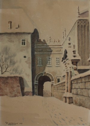 Marian Szczerbiński, Brama Wazów na Wawelu, 1938