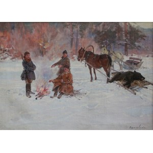 Ignacy Zygmuntowicz, Po polowaniu na niedźwiedzia