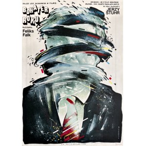 Witold Dybowski, Poster for the film &quot;Hero of the Year&quot; directed by Feliks Falk, 1986