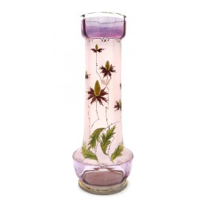 Vase with floral decoration(l.30.XX century).
