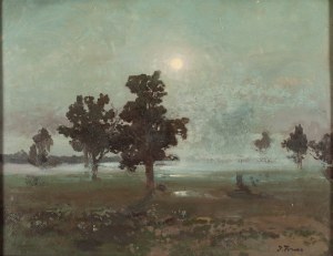 Iwan Trusz (1869 Wysocko - 1941 Lwów), Księżycowa noc