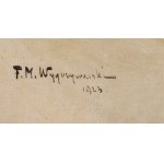 Feliks Michał Wygrzywalski (1875 Przemyśl - 1944 Rzeszów), Siesta na pláži, 1923