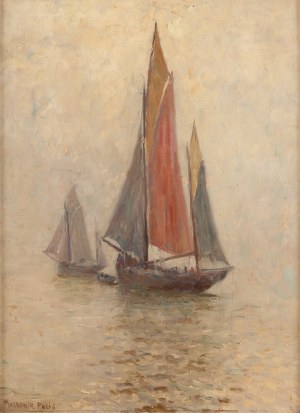 Artur Markowicz (1872 Kraków - 1934 Kraków), Łodzie rybackie