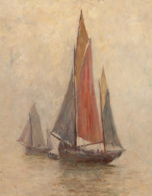 Artur Markowicz (1872 Kraków - 1934 Kraków), Łodzie rybackie