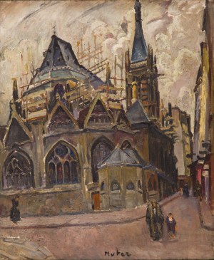 Maria Melania Mutermilch Mela Muter (1876 Warszawa - 1967 Paryż), Kościół Saint-Severin w Paryżu, lata 20.-30. XX w.