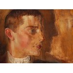 Antoni Michalak (1899 Kozłów Szlachecki - 1975 Warsaw), Portrait of a young man in a tailcoat, circa 1921