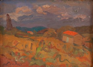 Zygmunt Landau (1898 Łódź - 1962 Tel Aviv), Pejzaż z Prowansji