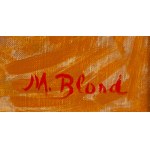 Maurice Blond (1899 Łódź - 1974 Clamart we Francji), Martwa natura ze skrzypcami i maską