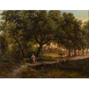 Adam Malinowski (1829 Lublin - 1892 Warsaw), Rest of the Shepherds, 1880