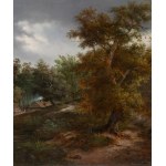 Adam Malinowski (1829 Lublin - 1892 Warsaw), Polish Landscape, 1863