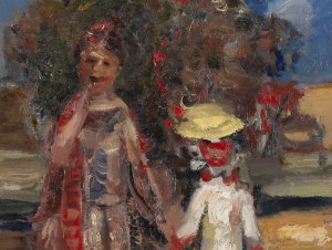 Alfred Aberdam (1894 Lwów - 1963 Paryż), Spacer, 1929