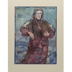 Franciszek MAŚLUSZCZAK (b. 1948), Woman from Wyr, 2013
