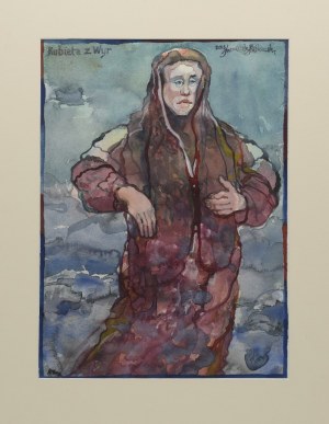 Franciszek MAŚLUSZCZAK (ur. 1948), Kobieta z Wyr, 2013