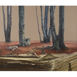 Andrzej KOŁPANOWICZ (1938-2017), Le grand livre de la nature, 1990