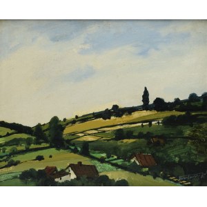 Kazimierz TWARDOWSKI (nato nel 1952), Paesaggio verde, 1981