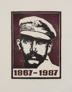 Stefan SZMIDT (ur. 1943), Zestaw 8 grafik - Józef Piłsudski