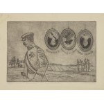 Stefan SZMIDT (ur. 1943), Zestaw 8 grafik - Józef Piłsudski