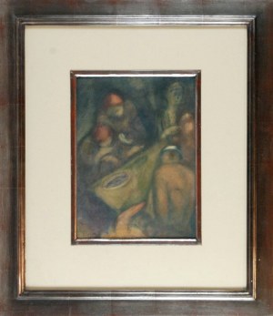 Leopold GOTTLIEB (1883-1934), Posiłek, ok. 1927