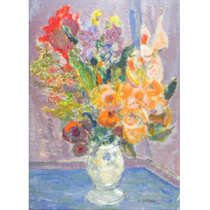 Henryk KRYCH (1905-1980), Kwiaty w wazonie