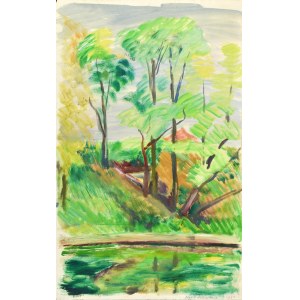 Zdzisław (CYAN) CYANKIEWICZ (1912-1981), Pejzaż, 1952