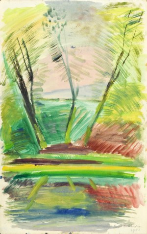 Zdzisław (CYAN) CYANKIEWICZ (1912-1981), Pejzaż, 1952