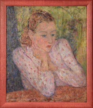 Eugeniusz EIBISCH (1895-1987), Portret Bożeny Zenowicz, 1946