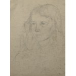 Henryk BERLEWI (1894-1967), Portrait of a man in profile, 1939
