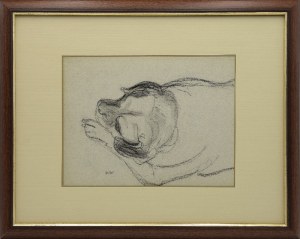 Wojciech WEISS (1875-1950), Nero - pies artysty, ok. 1900