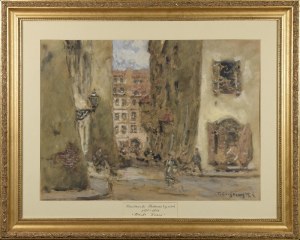 Tadeusz CIEŚLEWSKI ojciec (1870-1956), Wąski Dunaj