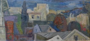 Zygmunt RADNICKI (1894-1969), Krajobraz z Grecji, 1963