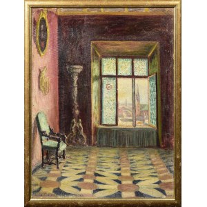 Henryka Lila PINKAS (1884-1965), Innenraum einer Kammer, 1929