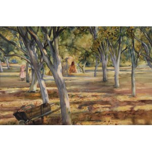Aleksander AUGUSTYNOWICZ (1865-1944), The Orchard in Autumn, 1911