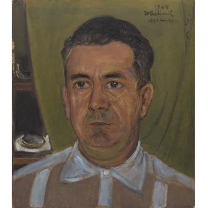 Wlastimil HOFMAN (1881-1970), Portret mężczyzny, 1964