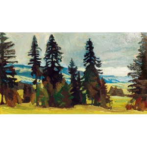 Stanisław KAMOCKI (1875-1944), Widok spod Regli
