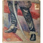 Józef WRZESIŃSKI (1872 -?), Pejzaż zimowy ze strumieniem