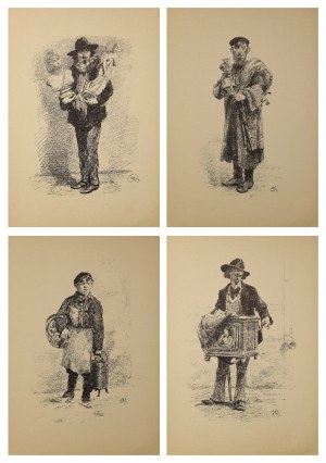 Józef RAPACKI (1871-1929), Z dawnej i niedawnej Warszawy. Album typów ulicznych, 1926