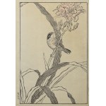 KONO BAIREI (1844-1895), Ptaki i kwiaty - dyptyk (z albumu „Bairei hyakucho gafu”)
