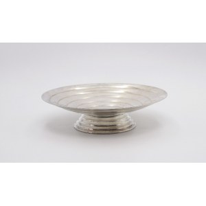 J. FRAGET - Factory of Silver and Plated Products (company active 1824-1944), Platter on alloy