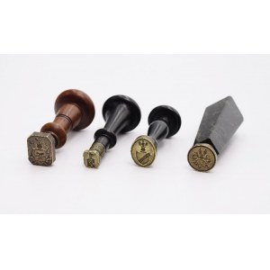 Set of crest stamps - 4 pcs.