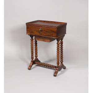 Louis Philippe style knitting aid table