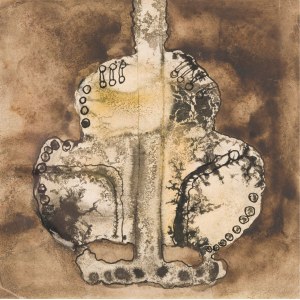 Jan Lebenstein (1930-1999), Axial figure, 1960s.
